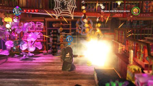 There is a small box to the right of the place where you can enter cheats - Harry Potter Years 5-7: Tokens - London, part 1 - Tokens - LEGO Harry Potter Years 5-7 Guide