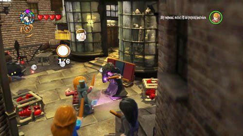 Find cages near Borgin & Berkes and destroy them - Harry Potter Years 5-7: Tokens - London, part 2 - Tokens - LEGO Harry Potter Years 5-7 Guide