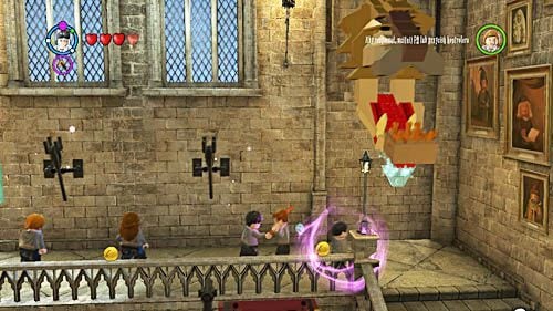 In return youll get a meat basket that has to be put in the big lions mouth - Harry Potter Years 5-7: Dark Times, part 3 - Year 5 - LEGO Harry Potter Years 5-7 Guide