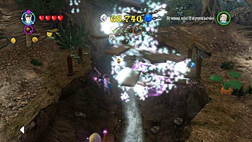 Jump into a ditch where a small stream flows - Harry Potter Years 5-7: Dark Times, part 3 - Year 5 - LEGO Harry Potter Years 5-7 Guide