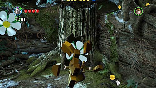 Switch to Hagrid and destroy the empty trunk by pulling the orange handle - Harry Potter Years 5-7: Hagrids Secret - Year 5 - LEGO Harry Potter Years 5-7 Guide