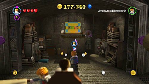 Then pull one of the lamps and the second brother will pull the another one - Harry Potter Years 5-7: Mischief Managed - Year 5 - LEGO Harry Potter Years 5-7 Guide