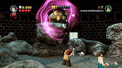 Further to the left, you will find more bricks - Harry Potter Years 5-7: A Veiled Threat - Year 5 - LEGO Harry Potter Years 5-7 Guide