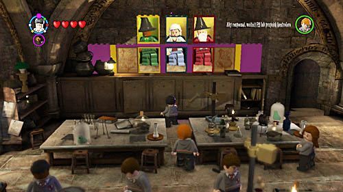 You will get another ingredient after you put the sorcerers paintings on the back wall in the right order - Harry Potter Years 5-7: Lesson 3 Draught of Living Death - Year 6 - LEGO Harry Potter Years 5-7 Guide