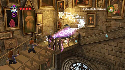 Return to the place where the ghost has made a turn and build a staircase from some bricks - Harry Potter Years 5-7: Lesson 3 Draught of Living Death - Year 6 - LEGO Harry Potter Years 5-7 Guide