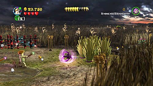 Select Lupin and turn into a werewolf, dig in the accessible place - Harry Potter Years 5-7: A Not So Merry Christmas - Year 6 - LEGO Harry Potter Years 5-7 Guide