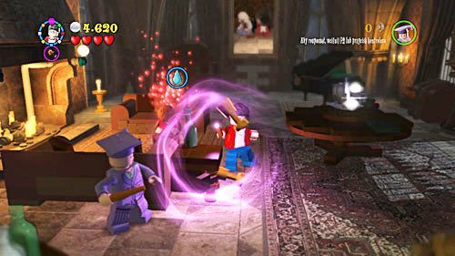 Another ingredient can be found in the table standing next to the sofa - Harry Potter Years 5-7: Love Hurts, part 1 - Year 6 - LEGO Harry Potter Years 5-7 Guide