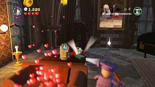 The last element of the antidote is in the painting - Harry Potter Years 5-7: Love Hurts, part 1 - Year 6 - LEGO Harry Potter Years 5-7 Guide