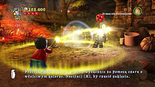 Get to Hagrids hut and take part in a duel against Snape - Harry Potter Years 5-7: Horcrux and the Hand - Year 6 - LEGO Harry Potter Years 5-7 Guide