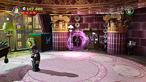 The second key can be found after shooting a projectile at the desk - use it to open the padlock - Harry Potter Years 5-7: Magic is Might - Year 7 - LEGO Harry Potter Years 5-7 Guide