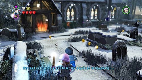 This chapter starts in the cemetery located in Harrys hometown - Harry Potter Years 5-7: In Grave Danger - Year 7 - LEGO Harry Potter Years 5-7 Guide