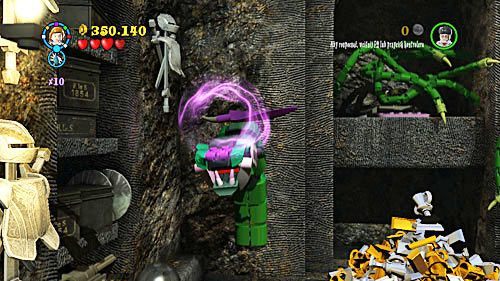 Head to the fire on the left and destroy it - Harry Potter Years 5-7: The Thiefs Downfall - Year 7 - LEGO Harry Potter Years 5-7 Guide