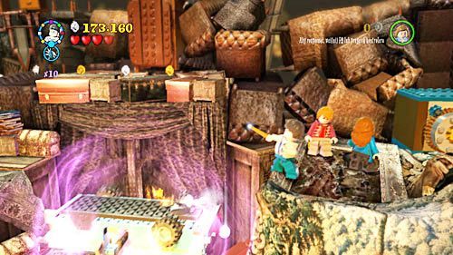 During the fire, we must go through the following levels - Harry Potter Years 5-7: Fiendfyre Frenzy - Year 7 - LEGO Harry Potter Years 5-7 Guide