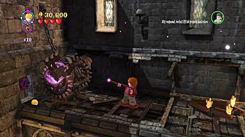 Insert the completed mechanism in the right place to activate it - Harry Potter Years 5-7: Snapes Tears - Year 7 - LEGO Harry Potter Years 5-7 Guide