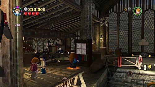 The bars go up - switch to Hermione and solve the books puzzle - Harry Potter Years 5-7: Snapes Tears - Year 7 - LEGO Harry Potter Years 5-7 Guide