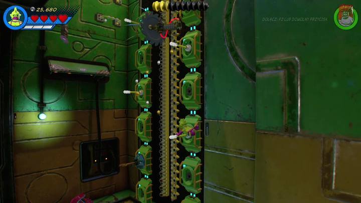 Now walk to the right side as Triton and throw the trident towards the empty place for handle - LEGO Marvel 2: Mission 13 - Inhuman Nature Walkthrough - LEGO Marvel 2: Walkthrough - LEGO Marvel Super Heroes 2 Game Guide