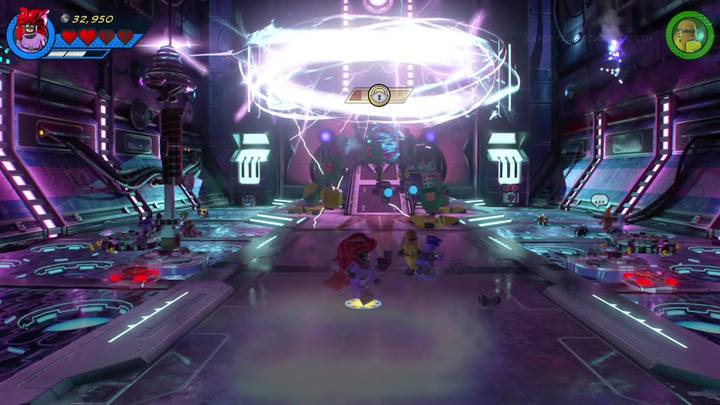 When the electric attack is activated, the boss is invulnerable to damage - LEGO Marvel 2: Mission 13 - Inhuman Nature Walkthrough - LEGO Marvel 2: Walkthrough - LEGO Marvel Super Heroes 2 Game Guide