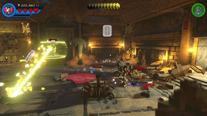 The next phase of the mission is a fight with Living Mummy - LEGO Marvel 2: Mission 17 - I Sphinx We Have a Problem Walkthrough - LEGO Marvel 2: Walkthrough - LEGO Marvel Super Heroes 2 Game Guide