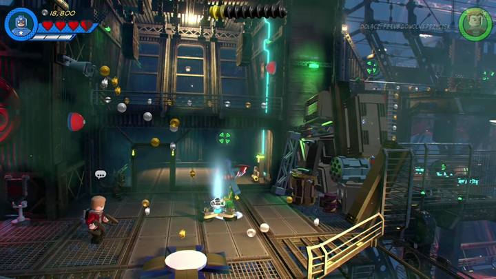 Bricks will spill out from the containers on the balcony - LEGO Marvel 2: Mission 5 - Hydra Hijinks Walkthrough - LEGO Marvel 2: Walkthrough - LEGO Marvel Super Heroes 2 Game Guide