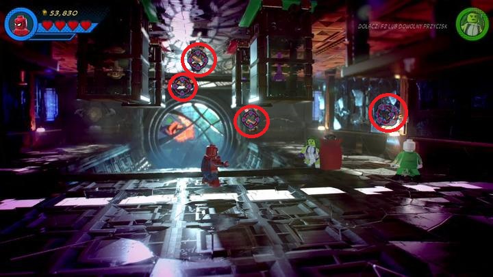 Then, switch to a character who can shoot (e - LEGO Marvel 2: Mission 8 - Rune to Maneuver Walkthrough - LEGO Marvel 2: Walkthrough - LEGO Marvel Super Heroes 2 Game Guide