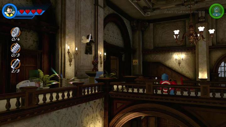 Part 3 - a spring found on the other side of the balcony which held Part 2 - LEGO Marvel 2: Mission 2 - Avengers World Tour Walkthrough - LEGO Marvel 2: Walkthrough - LEGO Marvel Super Heroes 2 Game Guide