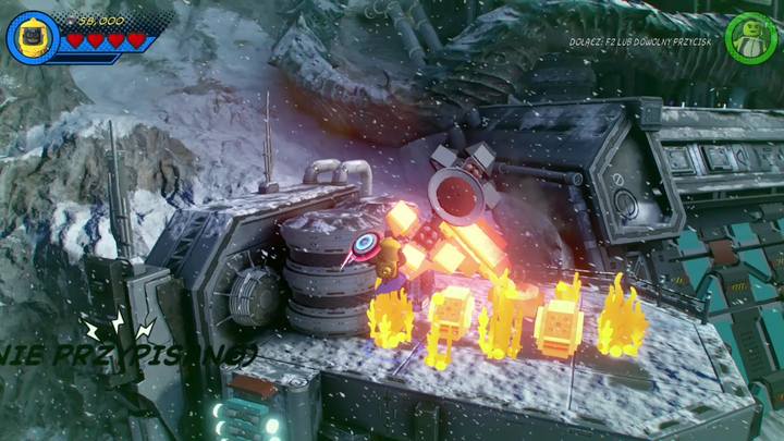 Stay with Captain America and travel to the left side of the area and access the roof using the ladder shown on the screenshot above - LEGO Marvel 2: Mission 2 - Avengers World Tour Walkthrough - LEGO Marvel 2: Walkthrough - LEGO Marvel Super Heroes 2 Game Guide