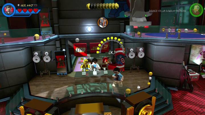 Reach the place presented in the picture and tear out the wall by using, e - LEGO Marvel 2: Mission 4 - Defying Convention - LEGO Marvel 2: Gwenpools missions - LEGO Marvel Super Heroes 2 Game Guide