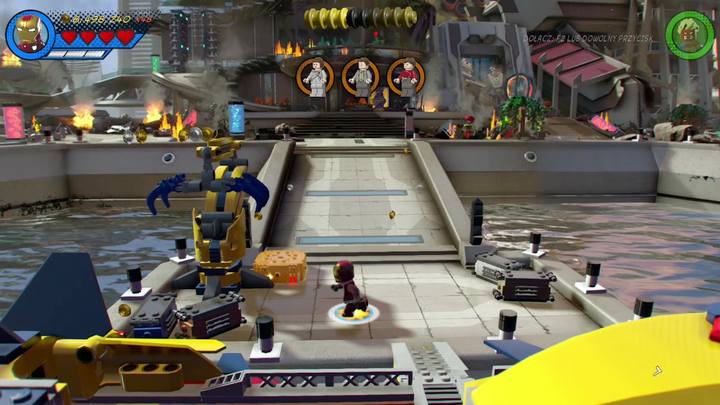 The next Minikit is right by the lake - LEGO Marvel 2: Mission 1 - No Eson of Mine? Secrets - LEGO Marvel 2: Mission secrets - LEGO Marvel Super Heroes 2 Game Guide
