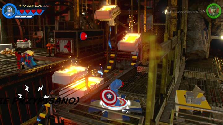 Minikit #5 is next to the crane - LEGO Marvel 2: Mission 4 - Whats Klaws is Minded Secrets - LEGO Marvel 2: Mission secrets - LEGO Marvel Super Heroes 2 Game Guide