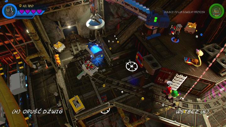 Use the crane to collect Minikit #6 - LEGO Marvel 2: Mission 4 - Whats Klaws is Minded Secrets - LEGO Marvel 2: Mission secrets - LEGO Marvel Super Heroes 2 Game Guide