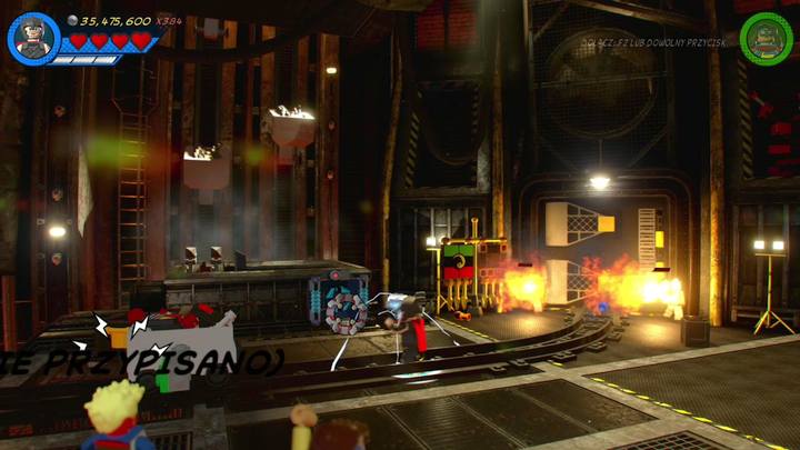 Find a generator (see screenshot), charge it with Thor, and Minikit #8 will pop out from the bottom - LEGO Marvel 2: Mission 4 - Whats Klaws is Minded Secrets - LEGO Marvel 2: Mission secrets - LEGO Marvel Super Heroes 2 Game Guide