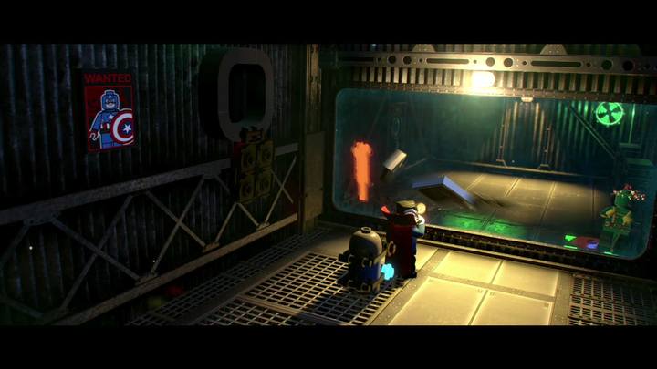 The second poster is in the laser area (see picture) - LEGO Marvel 2: Mission 5 - Hydra Hijinks Secrets - LEGO Marvel 2: Mission secrets - LEGO Marvel Super Heroes 2 Game Guide