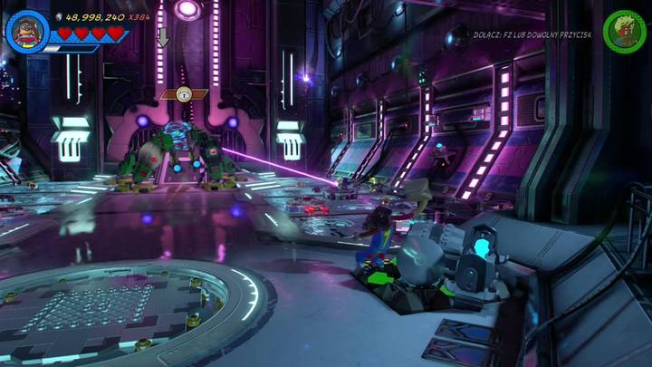 On the right side you will find containers - LEGO Marvel 2: Mission 13 - Inhuman Nature Secrets - LEGO Marvel 2: Mission secrets - LEGO Marvel Super Heroes 2 Game Guide