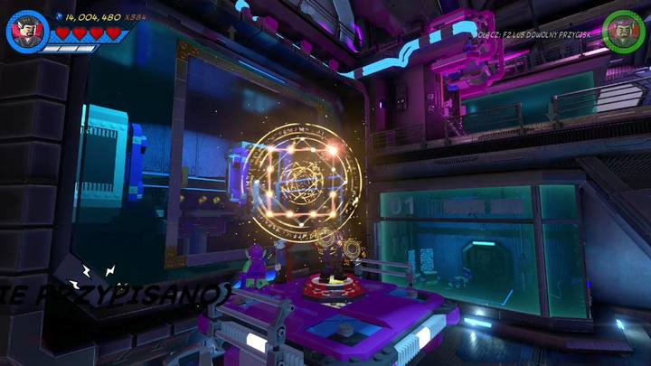 Another minikit is on the line, in the closed room on the balcony on the right side - LEGO Marvel 2: Mission 20 - Out of Time Secrets - LEGO Marvel 2: Mission secrets - LEGO Marvel Super Heroes 2 Game Guide