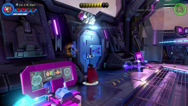On the left side you will find closed door - LEGO Marvel 2: Mission 20 - Out of Time Secrets - LEGO Marvel 2: Mission secrets - LEGO Marvel Super Heroes 2 Game Guide