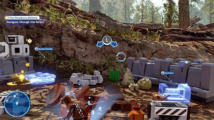 You will now start fighting stormtroopers; you can use covers or rely on more aggressive tactics - LEGO Skywalker Saga: The Chewbacca Defence - walkthrough - LEGO Skywalker Saga: Episode 6 - Return of the Jedi - LEGO Skywalker Saga Guide