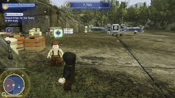 Talk to the crying member of the resistance at bunker no - LEGO Skywalker Saga: Protocol Recall - walkthrough - LEGO Skywalker Saga: Tatooine - the desert of Jundland - LEGO Skywalker Saga Guide