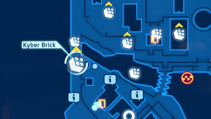 Collectible: Puzzle - Kyber Brick - LEGO Skywalker Saga: Theed - list of all puzzles - LEGO Skywalker Saga: Naboo - LEGO Skywalker Saga Guide