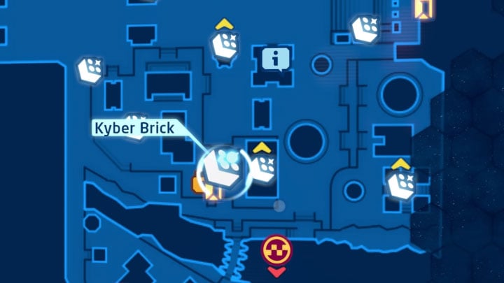 Collectible: Puzzle - Kyber Brick - LEGO Skywalker Saga: Theed - list of all puzzles - LEGO Skywalker Saga: Naboo - LEGO Skywalker Saga Guide