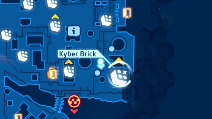 Collectible: Puzzle - Kyber Brick - LEGO Skywalker Saga: Theed - list of all puzzles - LEGO Skywalker Saga: Naboo - LEGO Skywalker Saga Guide