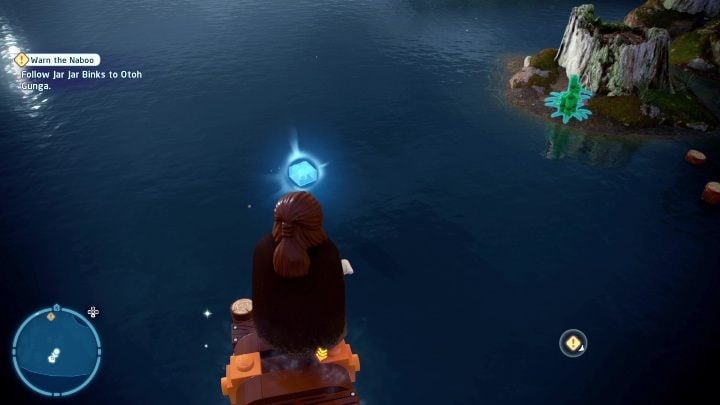 You must use the Force to reach it - LEGO Skywalker Saga: Lake Paonga - list of all puzzles - LEGO Skywalker Saga: Naboo - LEGO Skywalker Saga Guide