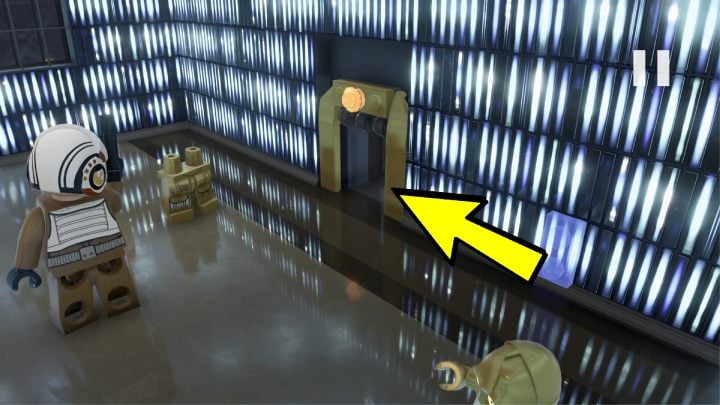 Fly to Coruscant to the federal district, take a taxi, and drive to the Jedi Temple - LEGO Skywalker Saga: Sacred Textbooks - walkthrough - LEGO Skywalker Saga: Naboo - Theed - LEGO Skywalker Saga Guide