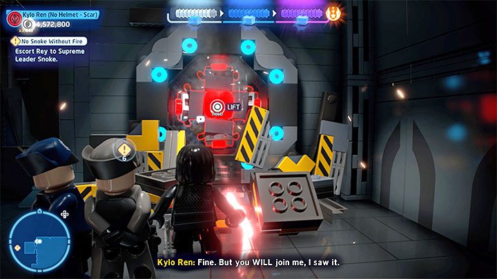 You'll reach another inaccessible passage - LEGO Skywalker Saga: No Snoke Without Fire - walkthrough - LEGO Skywalker Saga: Episode 8 - The Last Jedi - LEGO Skywalker Saga Guide