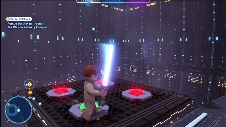The second collectible is on the second floor of the arena - LEGO Skywalker Saga: The Phantom Menace - list of collectibles and rewards - LEGO Skywalker Saga: Minikits - LEGO Skywalker Saga Guide