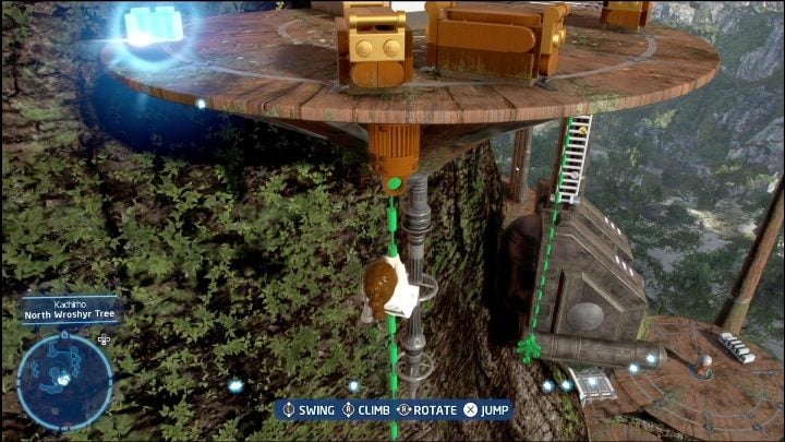 It's best to grab this brick just after completing the Treetop Traversal - LEGO Skywalker Saga: Kachirho - list of puzzles - LEGO Skywalker Saga: Kashyyyk - LEGO Skywalker Saga Guide