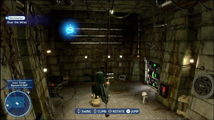 This collectible is in the same room as the Great Minds one described above - LEGO Skywalker Saga: Great Temple - list of all puzzles - LEGO Skywalker Saga: The space of Yavin 4 - LEGO Skywalker Saga Guide