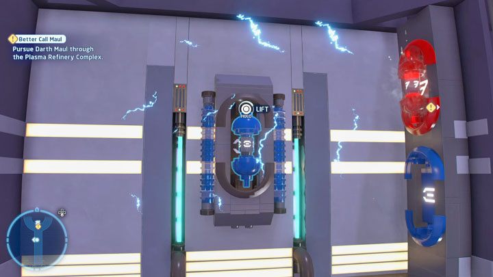 Go to the tunnel with the force fields - LEGO Skywalker Saga: Better Call Maul - walkthrough - LEGO Skywalker Saga: Episode 1 - The Phantom Menace - LEGO Skywalker Saga Guide