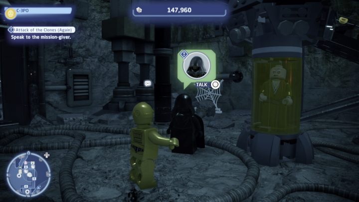 As the protocol droid, talk to the NPC and accept the task - LEGO Skywalker Saga: Attack of the Clones Again - walkthrough - LEGO Skywalker Saga: Exegol - Sith Citadel - LEGO Skywalker Saga Guide