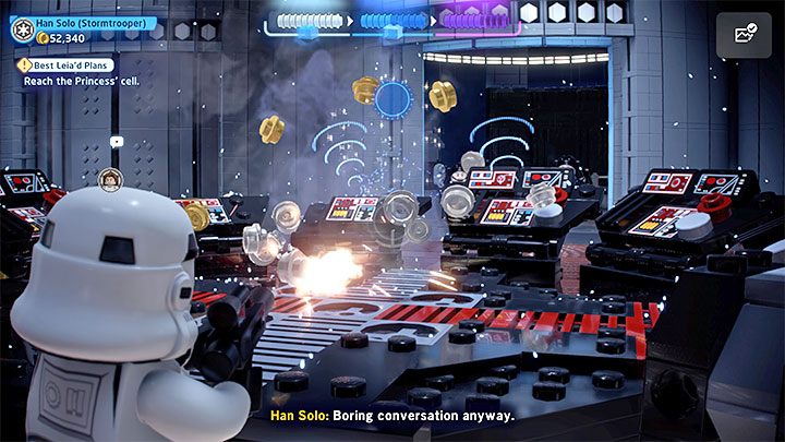 This level features 3 challenges - LEGO Skywalker Saga: Best Leiad Plans - walkthrough - LEGO Skywalker Saga: Episode 4 - A New Hope - LEGO Skywalker Saga Guide