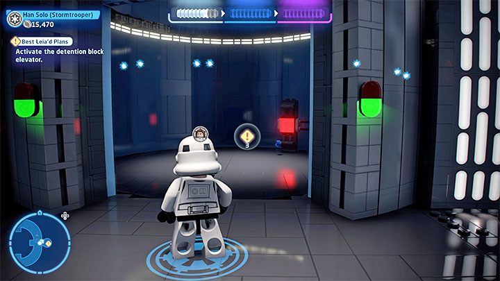 Thanks to your efforts, the turbo lift is working again - LEGO Skywalker Saga: Best Leiad Plans - walkthrough - LEGO Skywalker Saga: Episode 4 - A New Hope - LEGO Skywalker Saga Guide